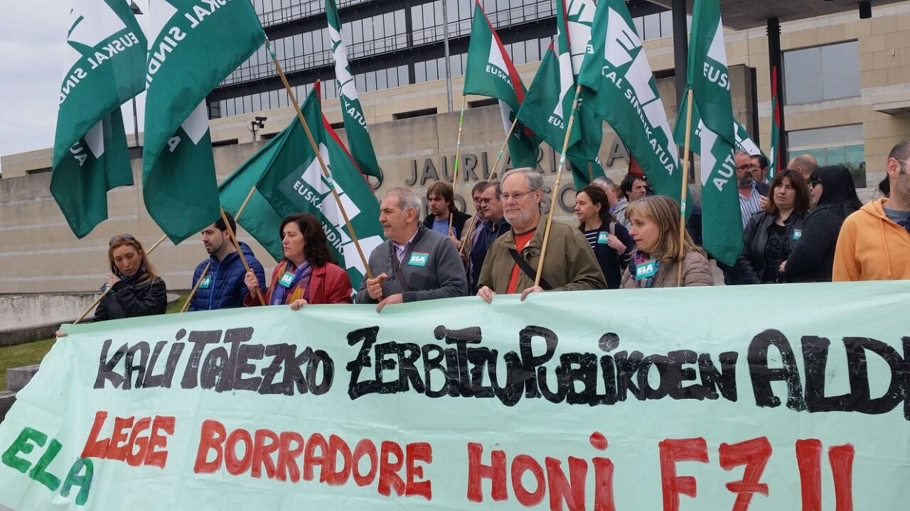 Enplegu Publikoaren Legearen aurreproiektuak lan-erreforma eta lana deuseztea bermatuko ditu EAE-ko administrazioan