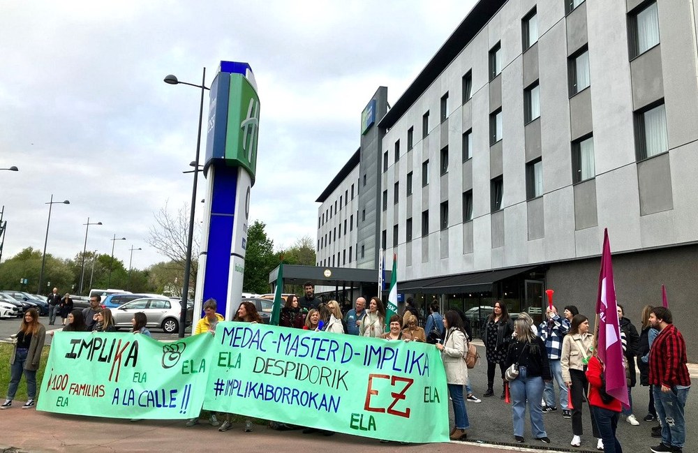 Enpresak Bilboko ehun langile kaleratzeko asmoari eusten dio
