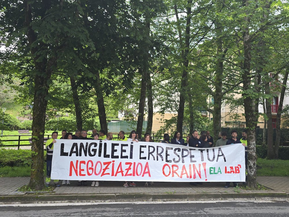 Enpresak negoziazioa aldebakarrez eten du
