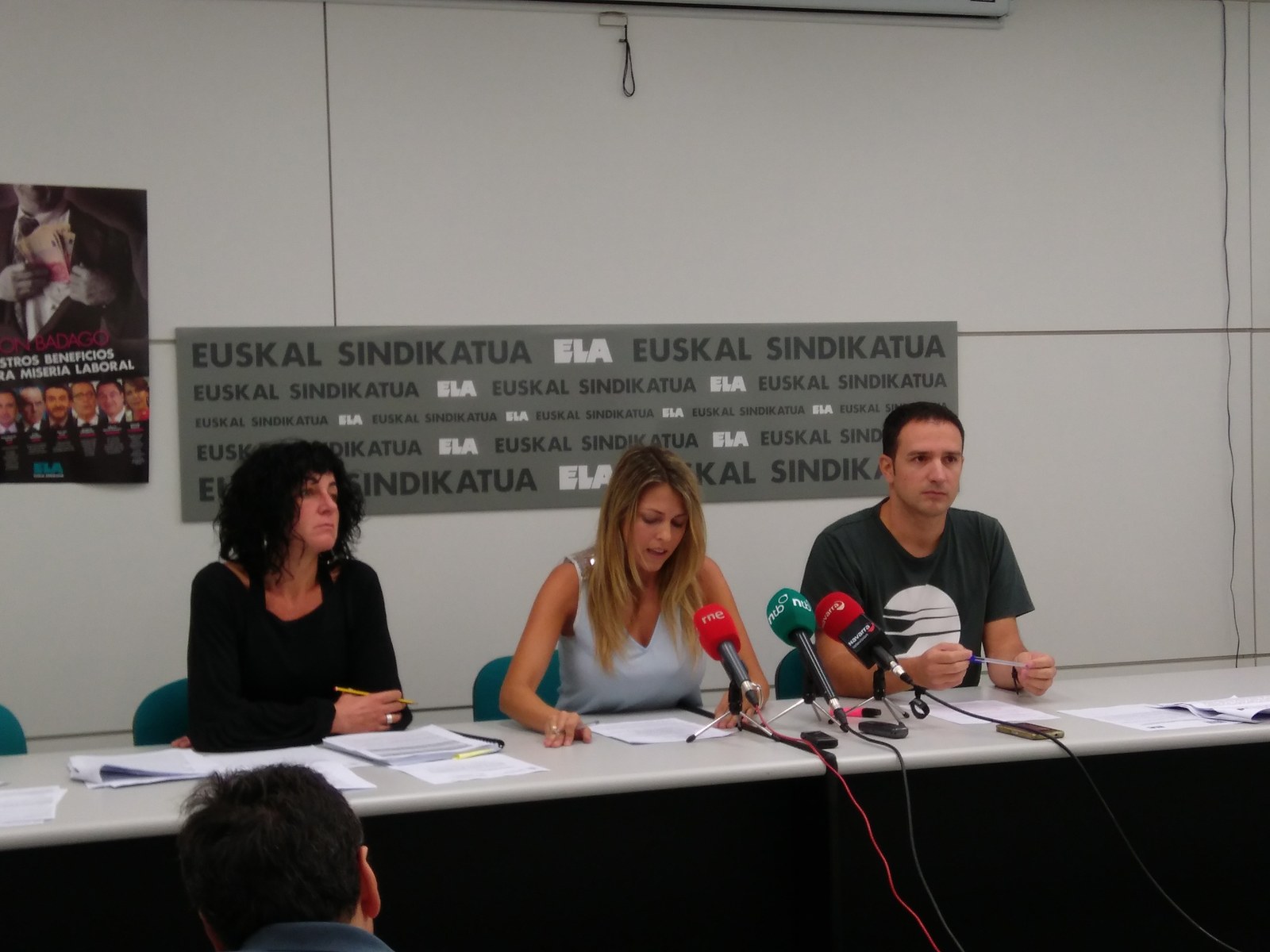 Epaileak Nafar Lansareari (SNE) agindu dio ELAk salatutako UGTko hitzarmenei buruzko informazioa ez ezkutatzeko