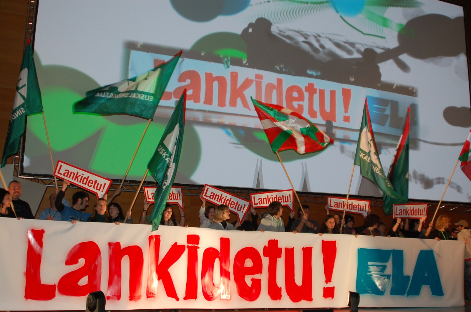 Erronka gure egiten dugu: bihar ere, sindikalismoa