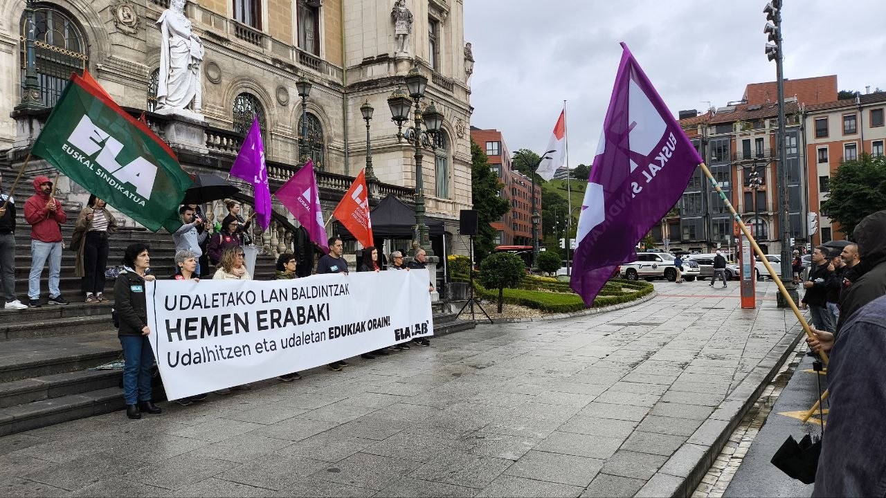 Eudelek negoziazioa blokeatzea hautatu du