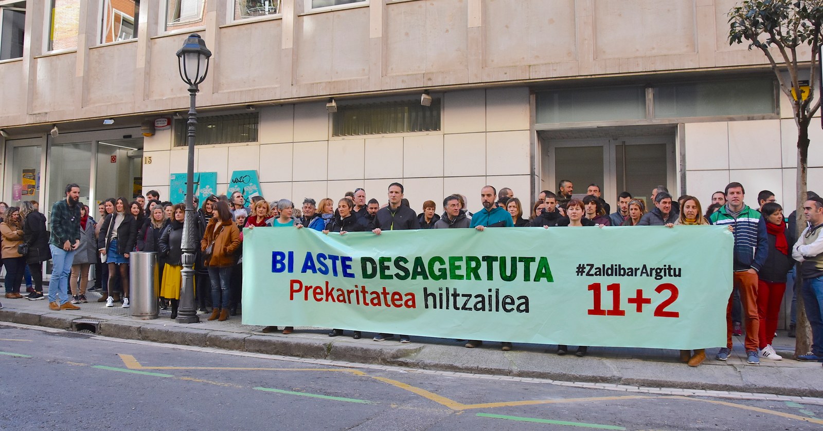 Euskal gehiengo sindikala kalera atera da Zaldibarren gertatutakoa argitzeko eskatuz Euskal gehiengo sindikala kalera atera da Zaldibarren gertatutakoa argitzeko eskatuz