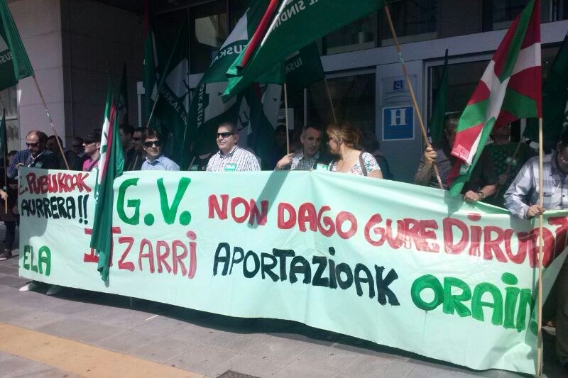 Eusko Jaurlaritzak berretsi egin du soldata murriketa Itzarrin, bere plantillako BGAEa