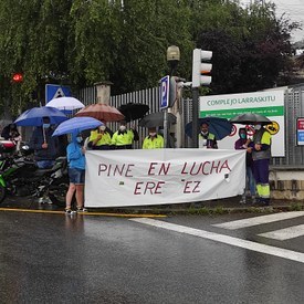Ez dago akordiorik lortu Zamudioko Pine Equipos Eléctricos enpresako EEEaren inguruan