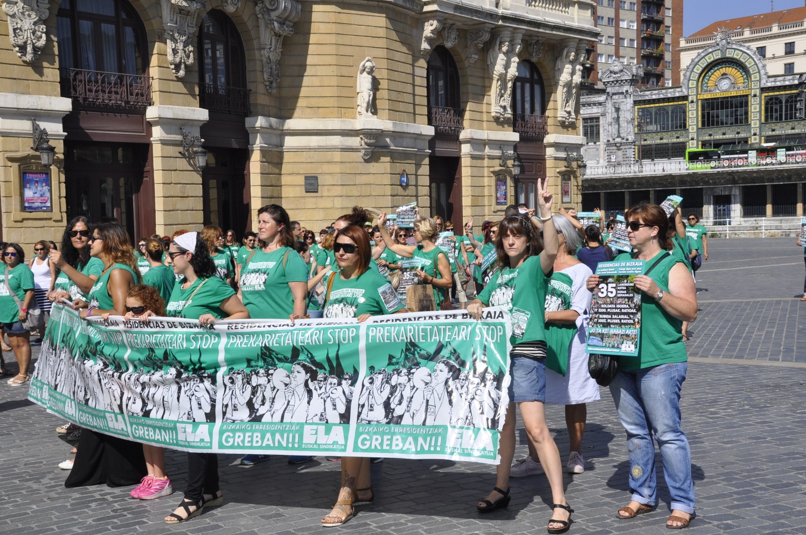 Ez gaituzte isilduko, ez gara geldi geratuko!