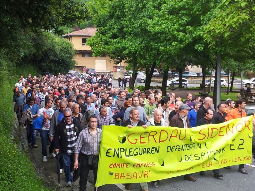 Garaia da Gerdauri mobilizazioekin erantzuteko