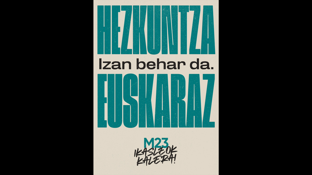 Gazte Euskaltzaleen Sareak deitutako mobilizazioekin bat egiten du ELAk