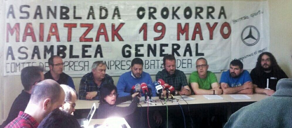 Gehiengo berri batek Mercedeseko enpresa-batzordeburua aldatu du