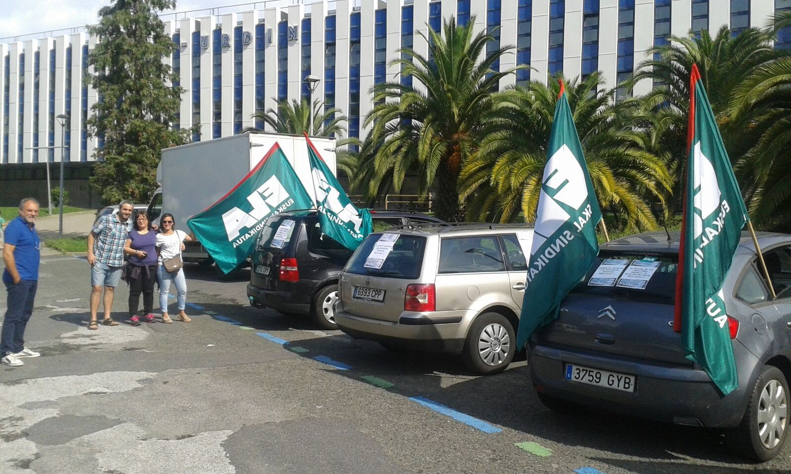 Gipuzkoako Eskuhartze Sozialeko hitzarmenaren aldeko mobilizazioak darraite