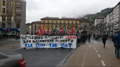 Gipuzkoako papergintzako lan hitzarmena ez du sinatu ELAk