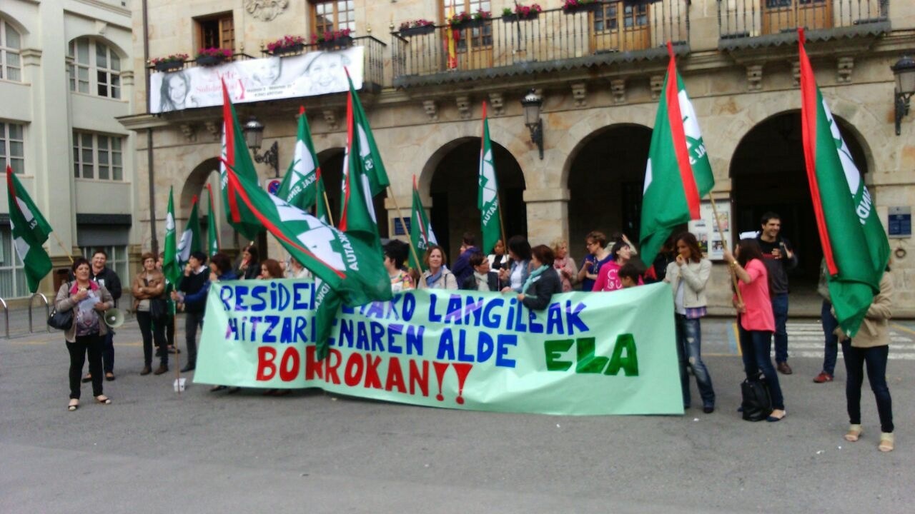 Greba arrakastatsua Gipuzkoako zahar-egoitzetan