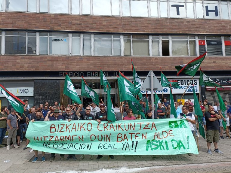 Greba deialdia ekainaren 29 eta 30era aldatu ditu ELAk Greba deialdia ekainaren 29 eta 30era aldatu ditu ELAk