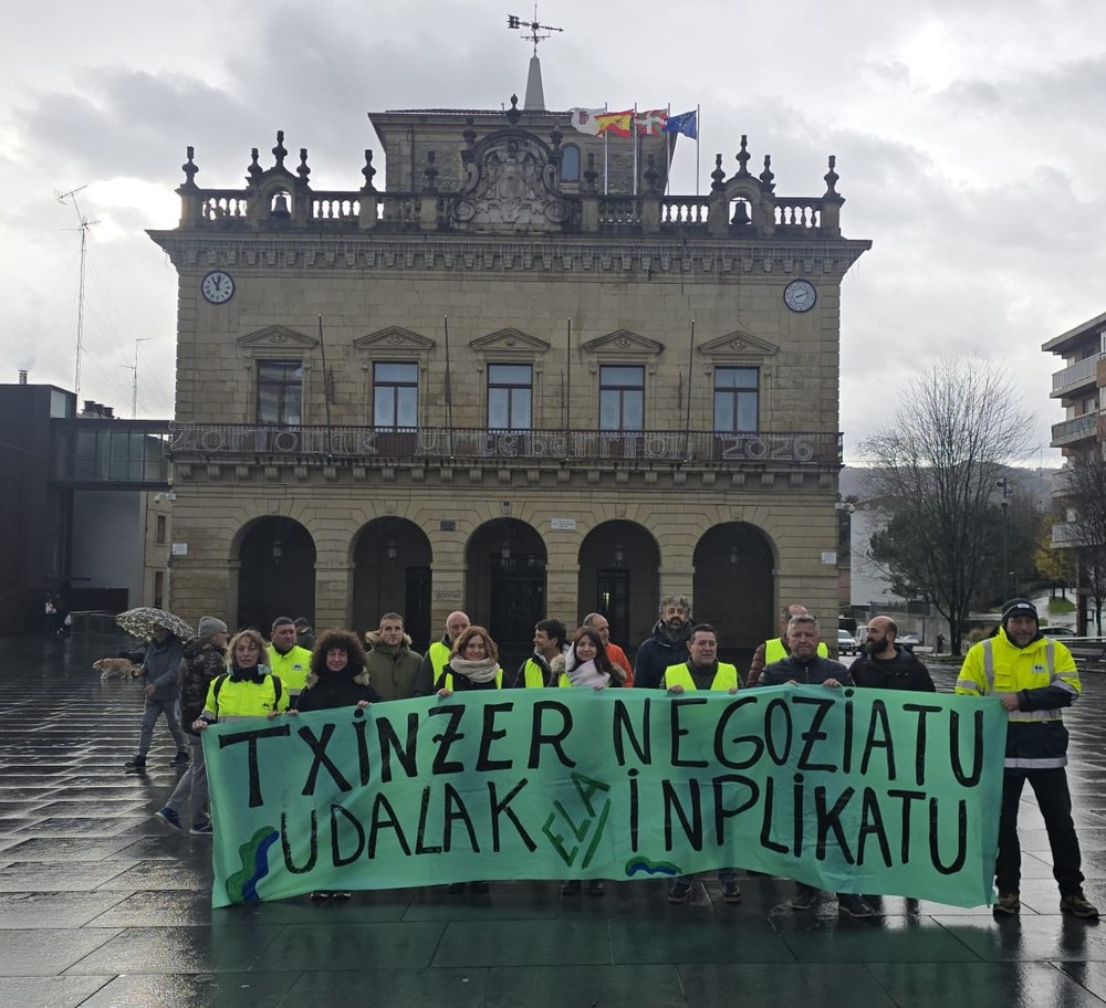 Greba egun gehiago Txingudi Zerbitzuak enpresan