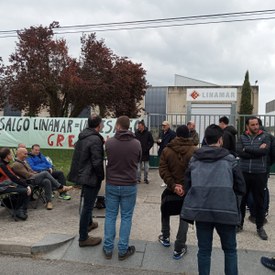 Greba mugagabea Gasteizko Linamar enpresan, prekaritatearen aurka Greba mugagabea Gasteizko Linamar enpresan, prekaritatearen aurka