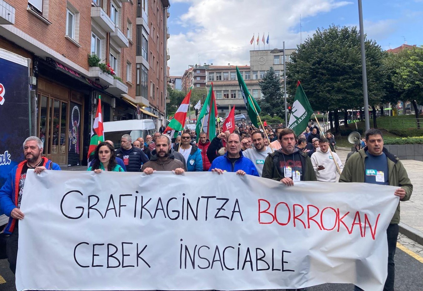Grebaren bederatzigarren egunak jarraipen zabala izan du Grebaren bederatzigarren egunak jarraipen zabala izan du
