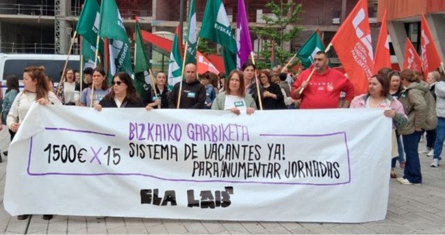 Grebari ekin diote berriro, hiru egunetarako