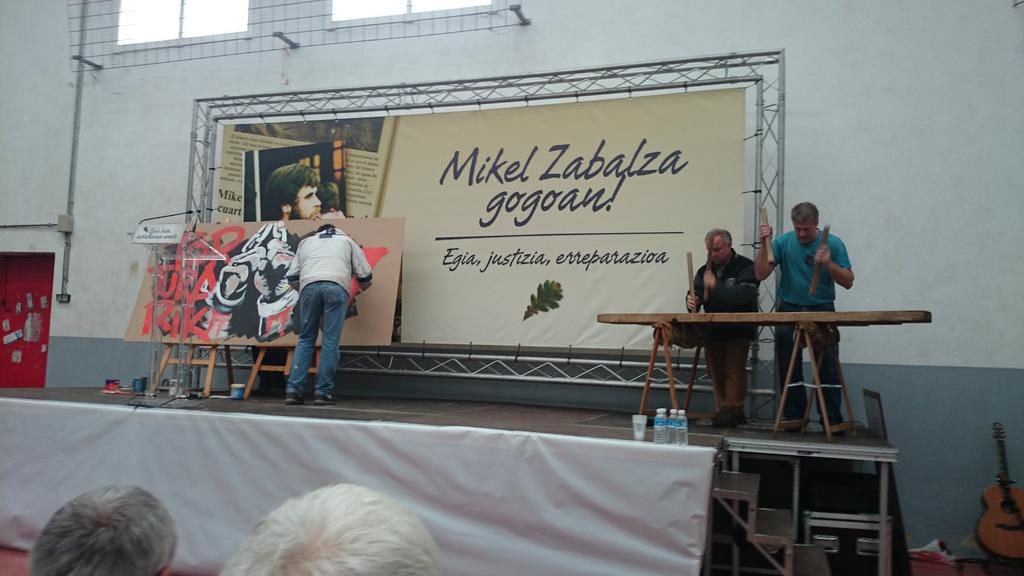 Herri omenaldia Mikel Zabalzari Orbaitzetan eta Garraldan