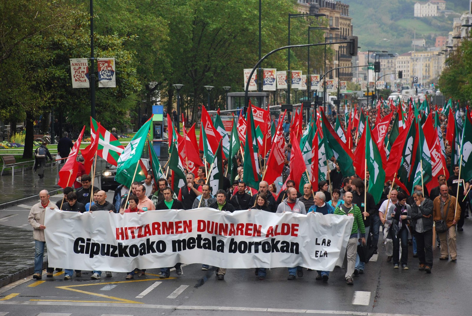 Hiru egunetan metal arloko lantegiak itxita egon dira Gipuzkoan