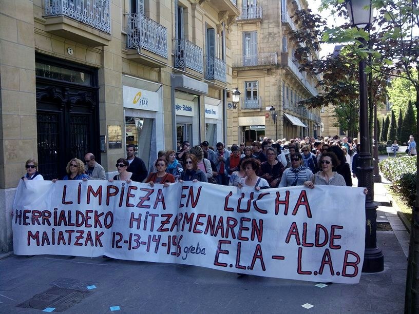 Greba arrakastatsua Gipuzkoako garbitasunean