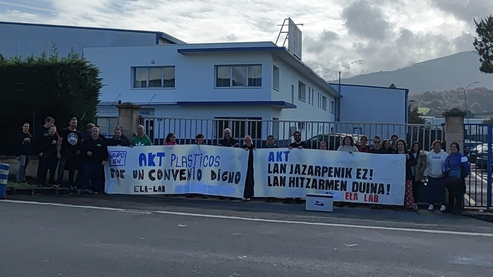 Jarraipen zabala izaten ari da hitzarmenaren negoziazioak aurrera egiteko deitutako greba