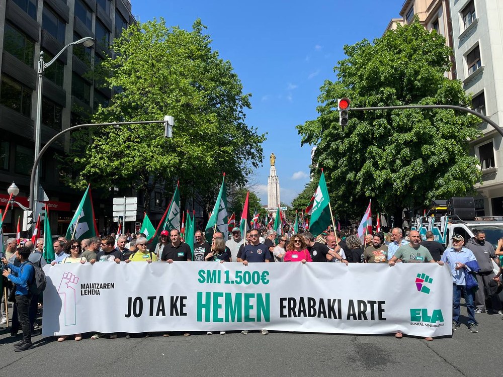Justizia sozialaren alde eta faxismoaren aurka,  hemengo LGS lortzea hurrengo pausua da