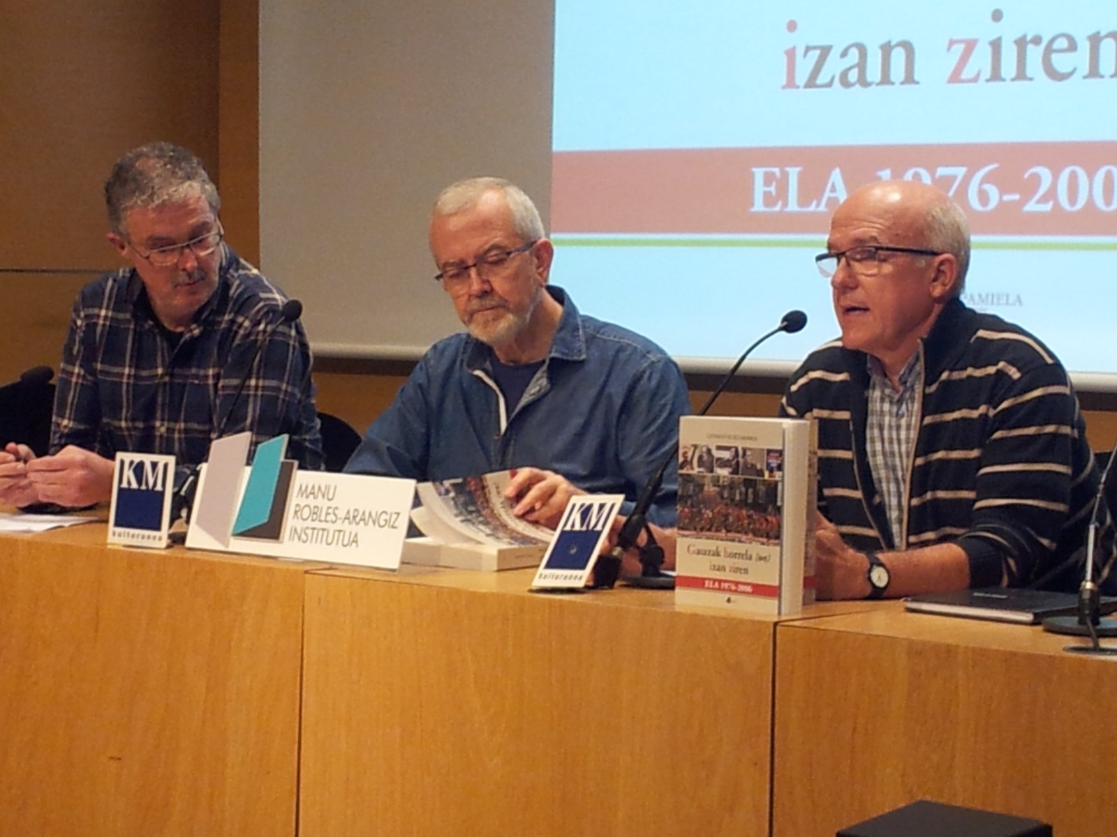 Kortabarriak 1976-2006 epealdian ELAren bilakaera jaso du