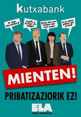 Kutxabankeko hitzarmenaren aurreakordioa: prekarietatean eta enpleguaren suntsipenean sakontzen