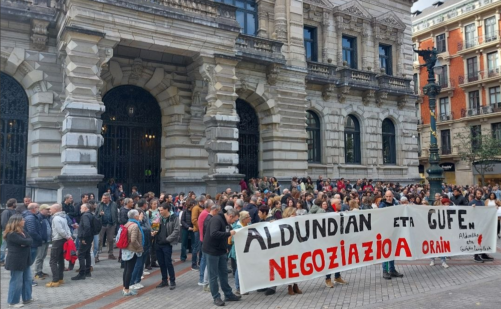 Lan baldintzak hobetuko dituen negoziazioa eskatzeko lanuzteak