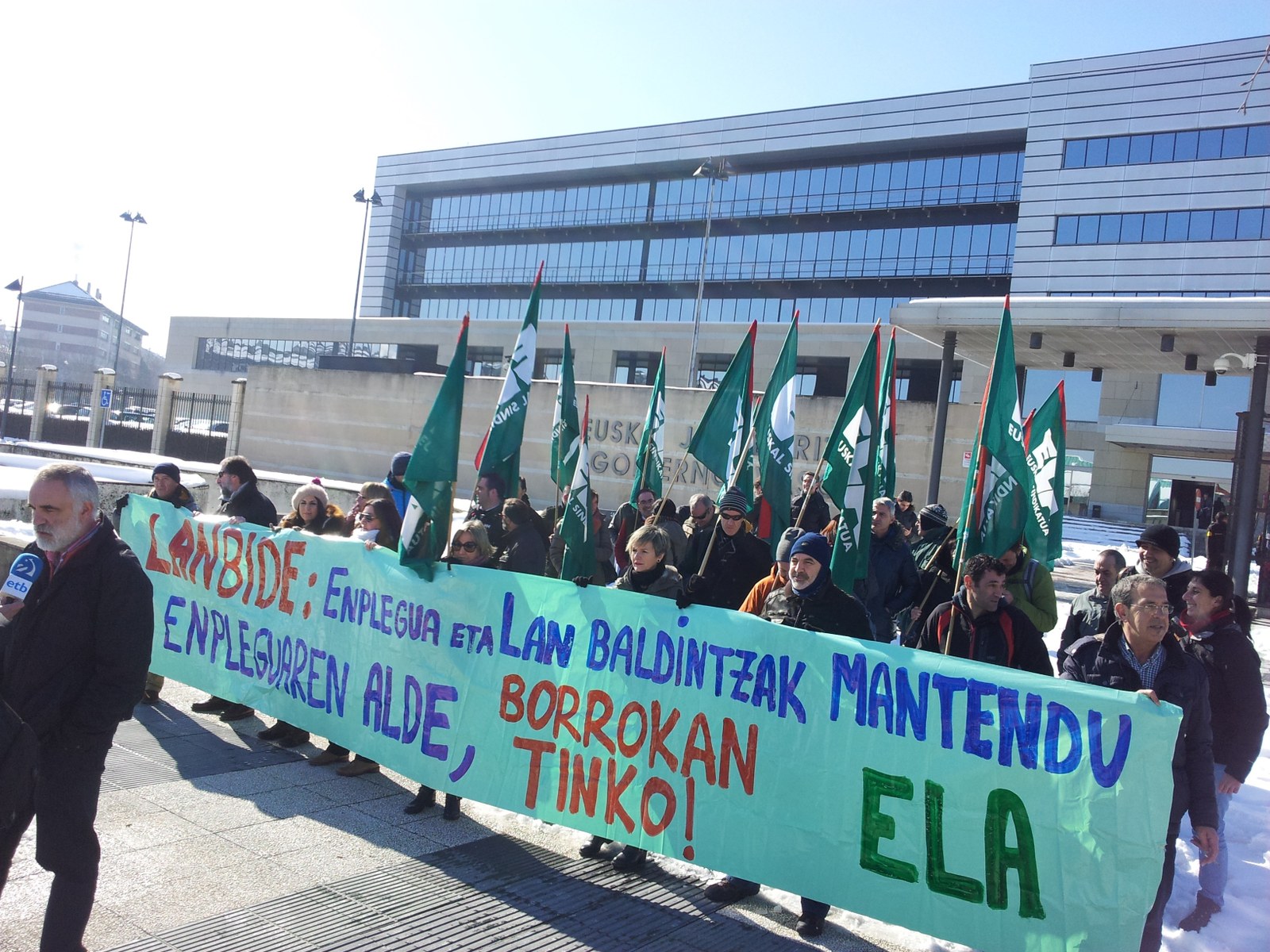 Lanbiden greba egun gehiago egiteko proposamena luzatuko du ELAk