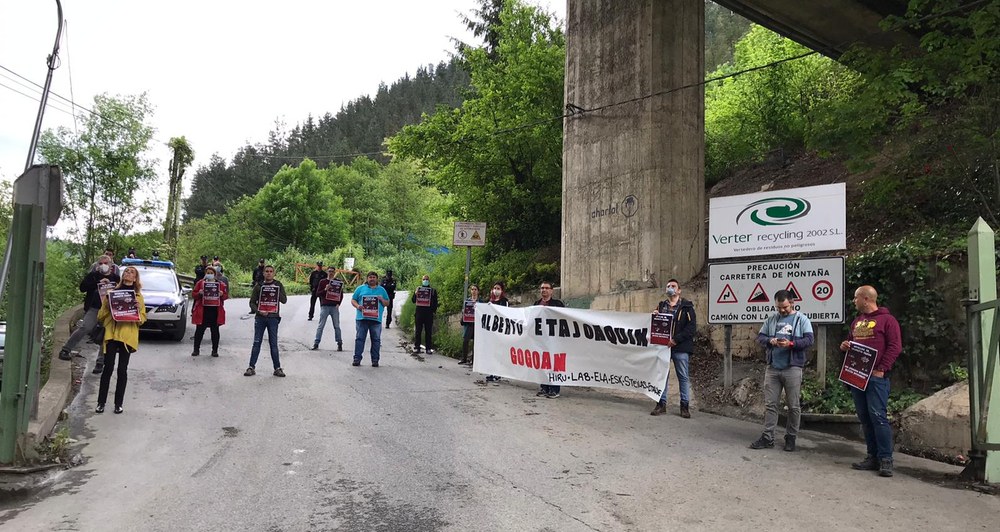"Langileen bizitza ezin da arriskuan jarri enpresen eta gobernuen interesen arabera"