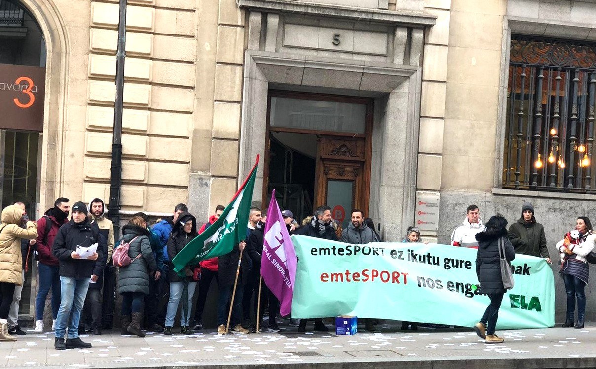 Lanuztea egin du plantillaren % 60k, ELAk deituta