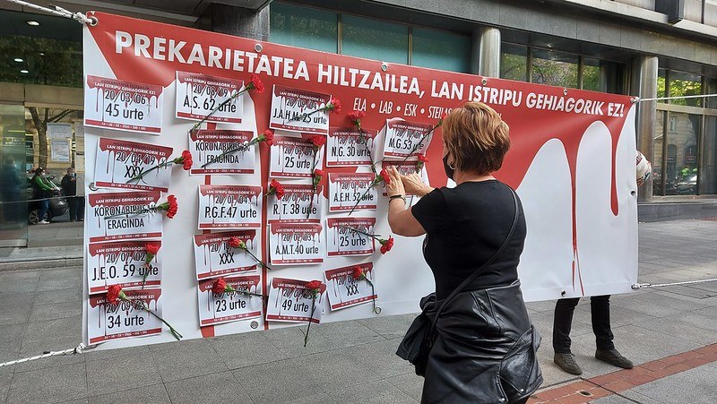 Lau langile hil dira jada 2022an, Arabako bigarren istripuarekin