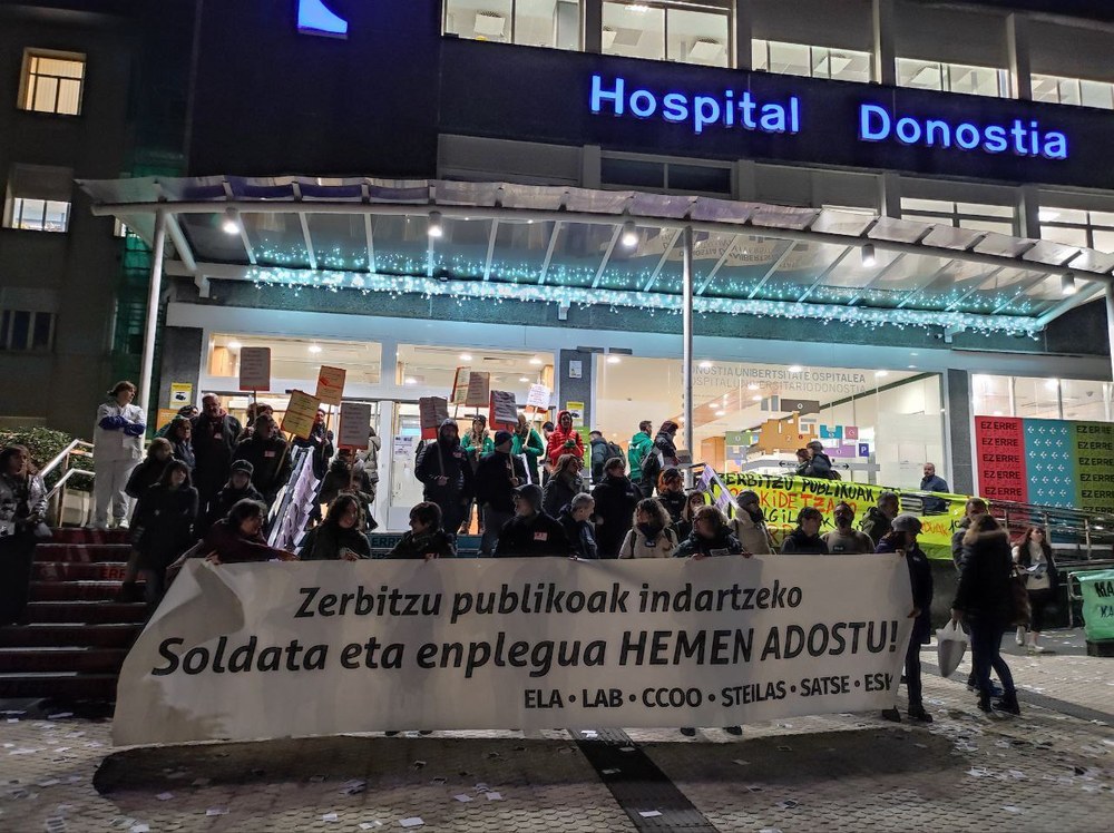 Lehen orduko datuen arabera, grebak erantzun oso zabala izaten ari da