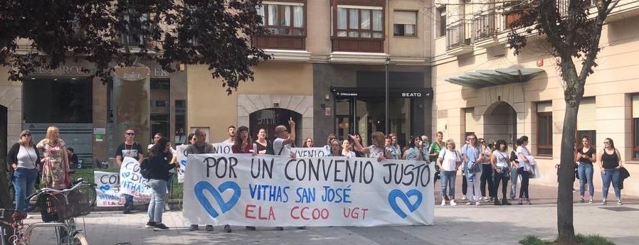 Jaurlaritzak ezarritako gehiegizko gutxieneko zerbitzuek baldintzatu du lehen greba eguna