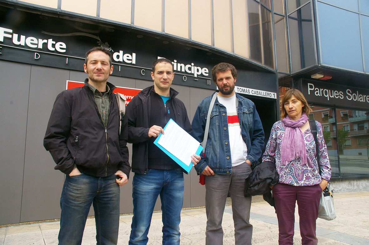 Maiatzaren 30eko greba orokorraren erregistroa egin da Iruñean