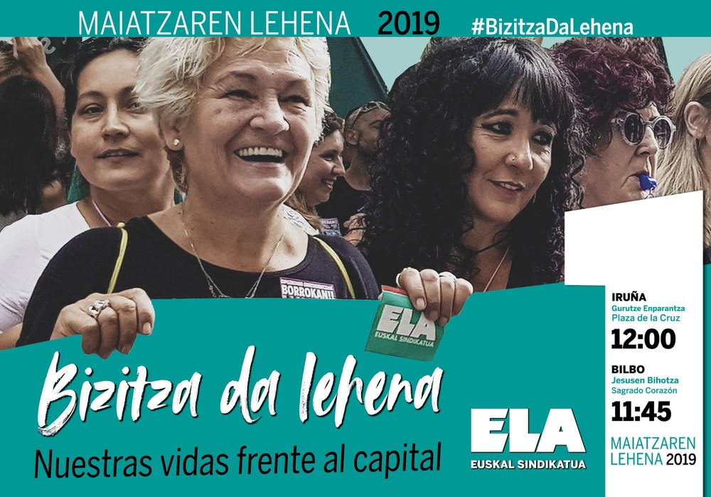 Maiatzaren Lehenean ere #BizitzaDaLehena