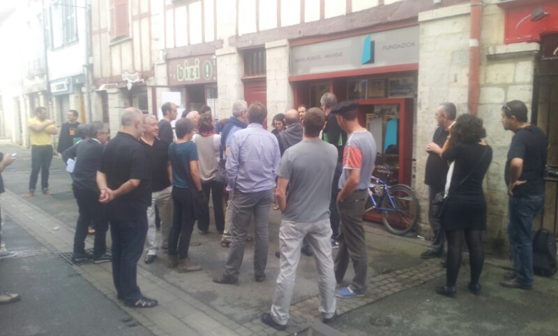 Manu Robles Arangiz Fundazioak hamar urte bete ditu Iparralden