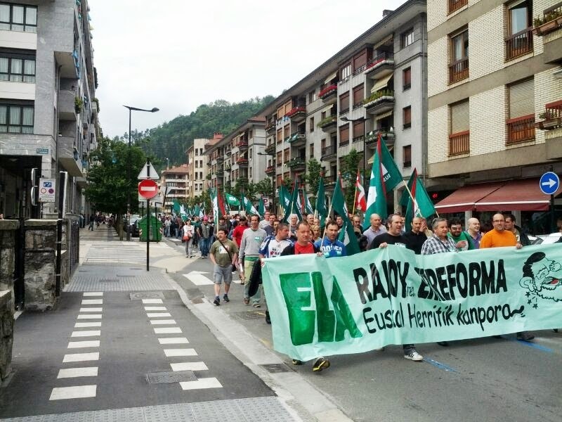 Metalean deitutako mobilizazio eta greba astea indartsu hasi da