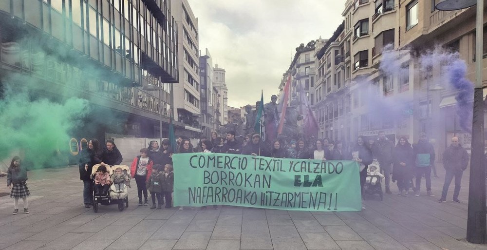 Mobilizazioak eta grebak Nafarroako hitzarmenaren alde