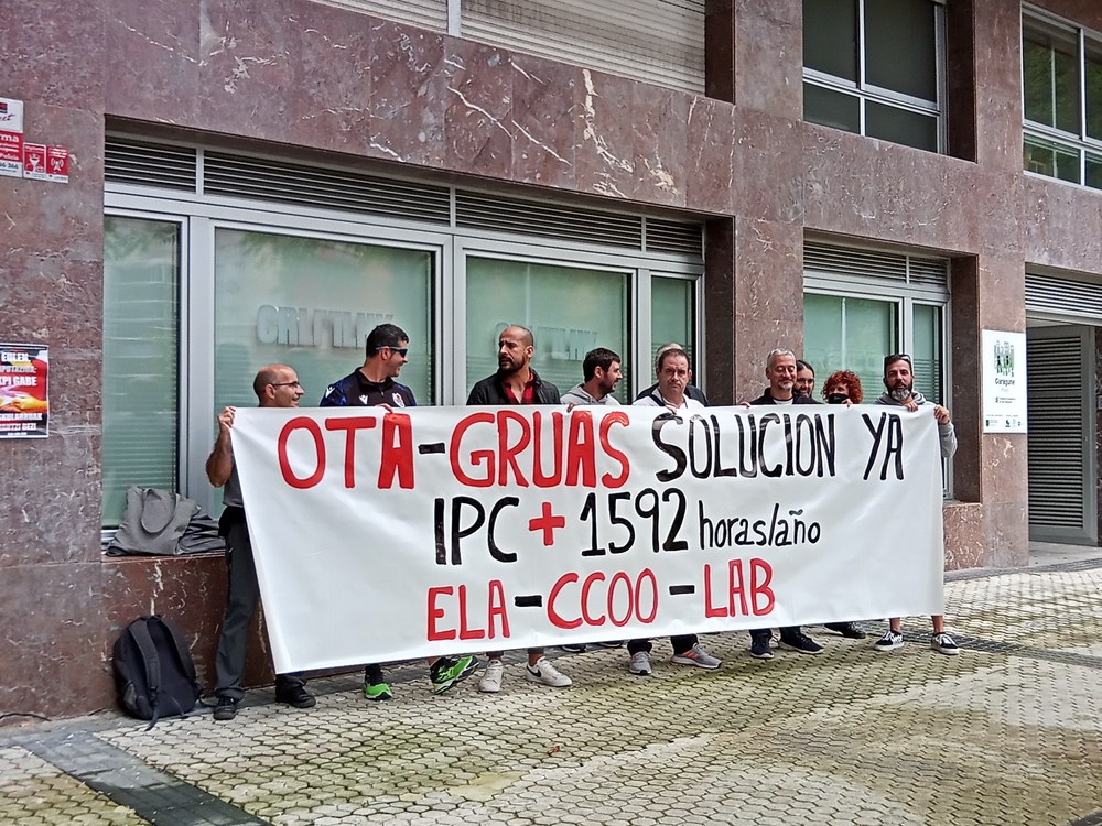 Mobilizazioak Gipuzkoako TAOn eta garabietan hitzarmenean erosahalmena bermatzeko