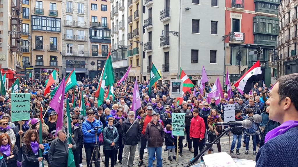 Mobilizazioak irekitzen du desberdintasunaren eta pobreziaren kontrako borrokaren bidea Mobilizazioak irekitzen du desberdintasunaren eta pobreziaren kontrako borrokaren bidea