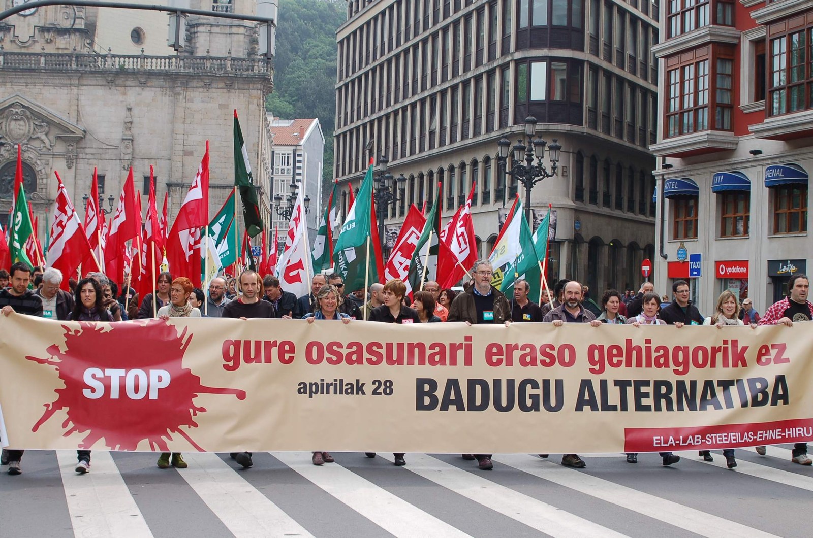 Muñoz: “Lan-osasuna ekintza sindikalean sartu dugu; negoziazio kolektiboan dago”