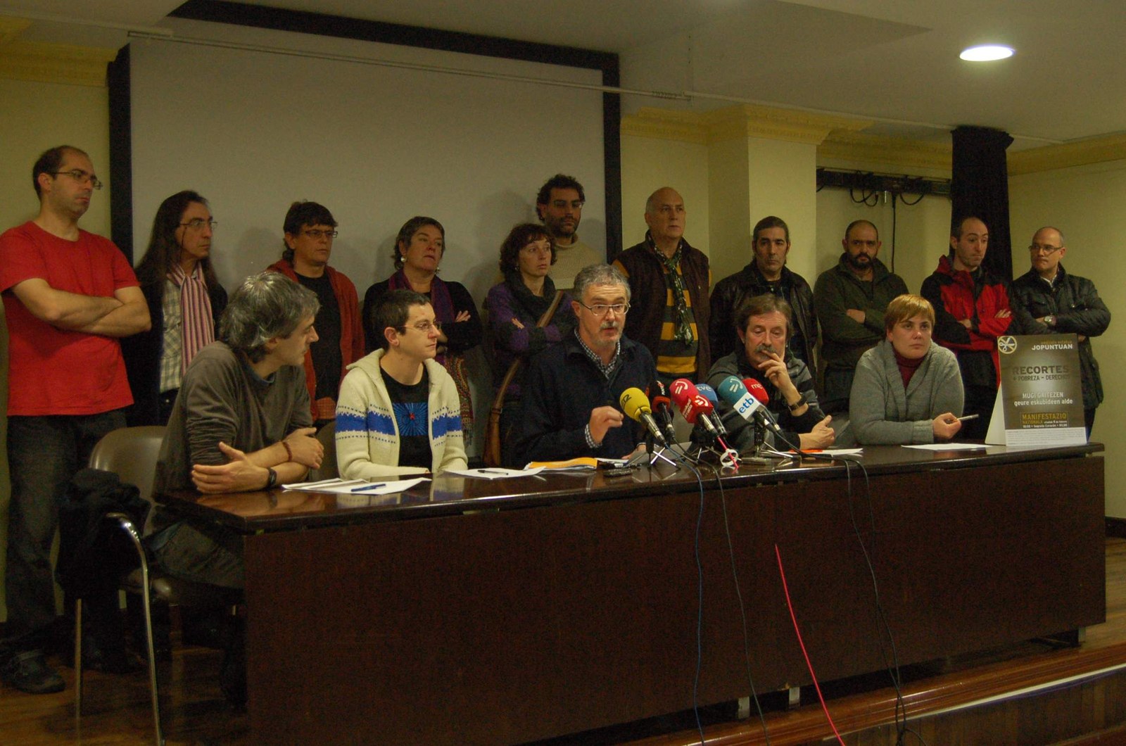 Murrizketen aurkako manifestazio nazionala otsailaren 4ean Bilbon