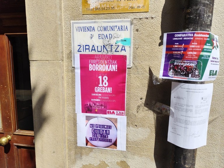 Nahiz eta patronalek hobekuntzak aurkeztu, akordioak urrun jarraitzen du eta azaroaren 4ko eta 5eko greba mantentzen da Nahiz eta patronalek hobekuntzak aurkeztu, akordioak urrun jarraitzen du eta azaroaren 4ko eta 5eko greba mantentzen da