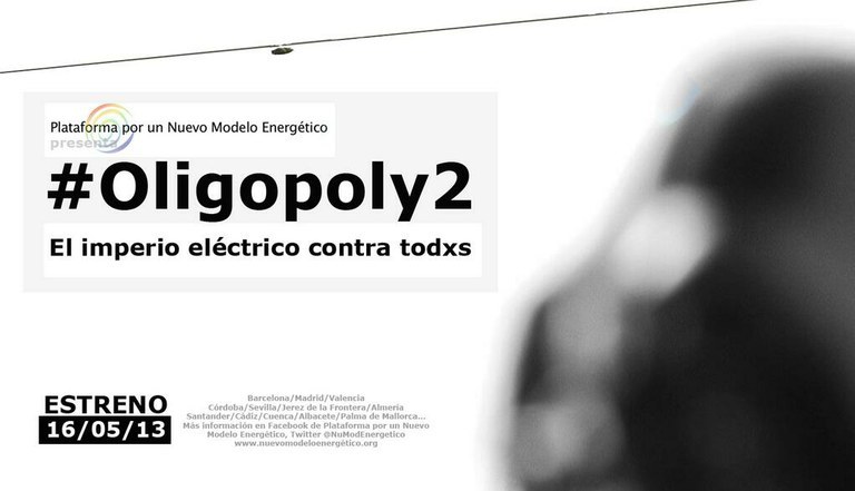 "Oligopoly2: Inperio elektrikoa guztion kontra" dokumentalaren estrenaldia gaur ELAko Bilboko egoitzan
