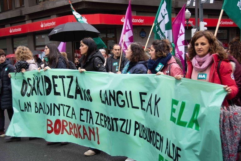 II. Berdintasun Plana mahai sektorialeko sindikatu guztien gaitzespenarekin inposatu du