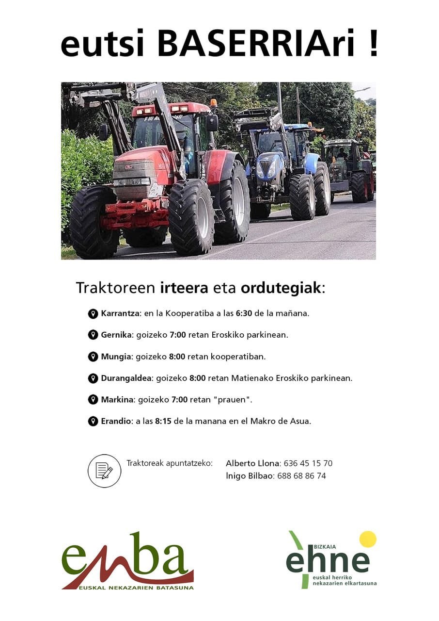 Otsailaren 9rako Bilbon deitutako mobilizazioekin bat egiten du ELAk