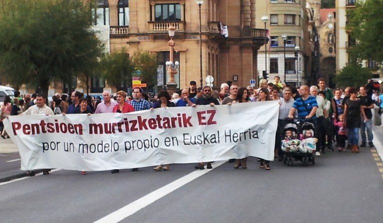 Pentsio duinagoak eskatzeko mobilizazioetan parte hartzera deitu du ELAk