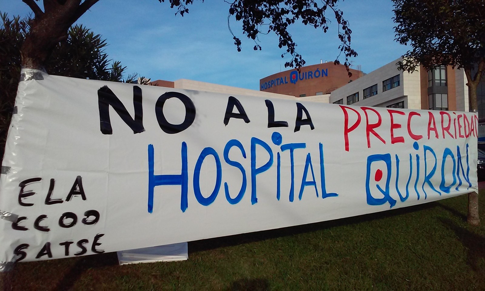 Quiron Erandio Ospitalean mobilizazioak